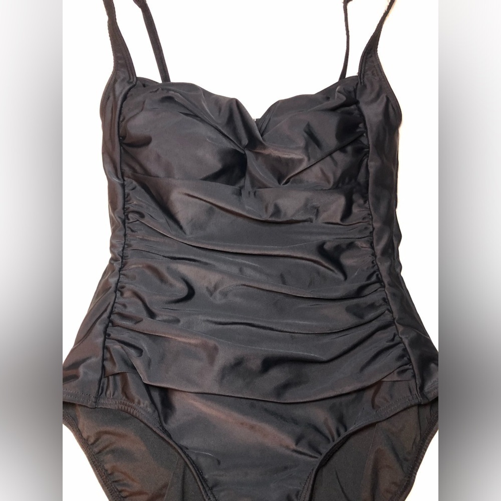 VENUS Black Ruched One Piece Swimwear sizes 12 and 16 NWOT - Picture 6 of 12
